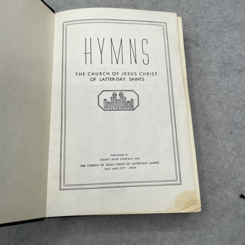 1966 Version 8x6.5 LDS Hymns Spiral / Hardcover Bound Piano Organ Mormon LDS! - Picture 7 of 7
