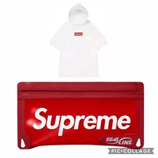 SUPREME SealLine Waterproof Case Red /Supreme Ball Park Poncho/Rubberized Gloves