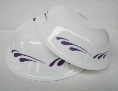 1 Corelle CELEBRATION BOWL Purple Splash CHOOSE: 18-oz Soup OR 10-oz Dessert NEW