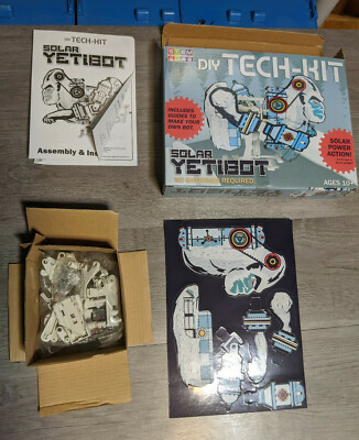 DIY Tech Kit Solar YetiBot Build Your Own Yeti Robot Powered by the Sun STEM