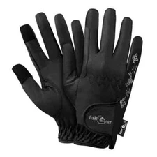 Fair Play Asti Fleur Riding Gloves - With crystal details