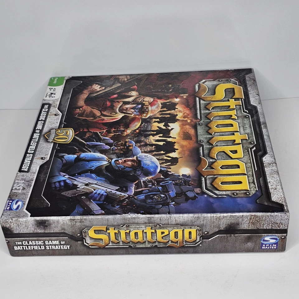 Stratego 50th Year Anniversary Board Game Hasbro Complete 2011 - Image 3 of 4
