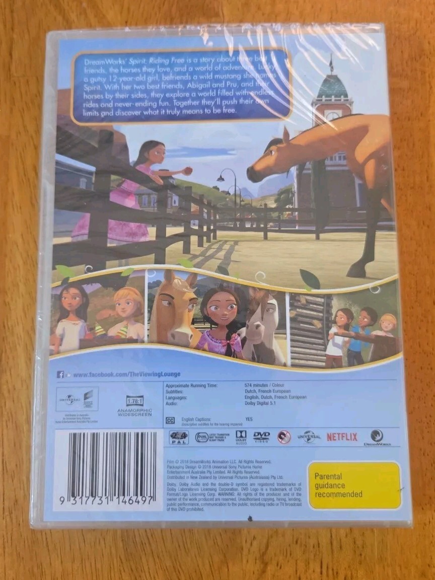 Spirit - Riding Free : Season 1-4 | Boxset (DVD, 2017) for sale online ...