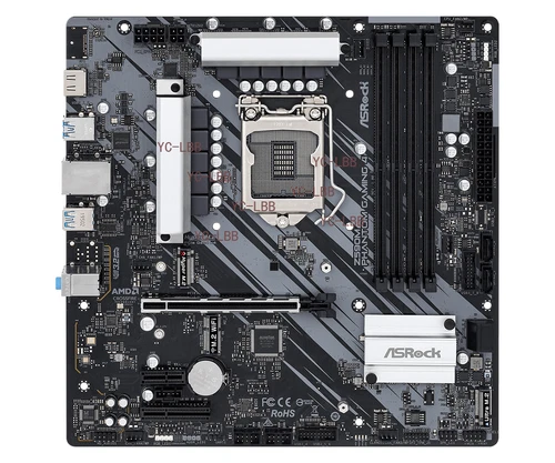 ASRock Z590M Phantom Gaming 4 LGA 1200 Intel Z590 Micro ATX Intel Motherboard