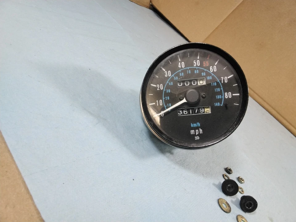 Kawasaki KZ 1000 LTD G Z1 1977-80 clásico velocímetro de trabajo odómetro KZ1000 Foto 4 de 4