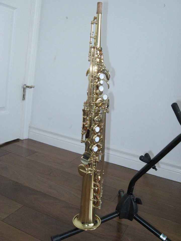 Yamaha YSS-475 Soprano Saxophone, Excellent! - Image 2 of 4