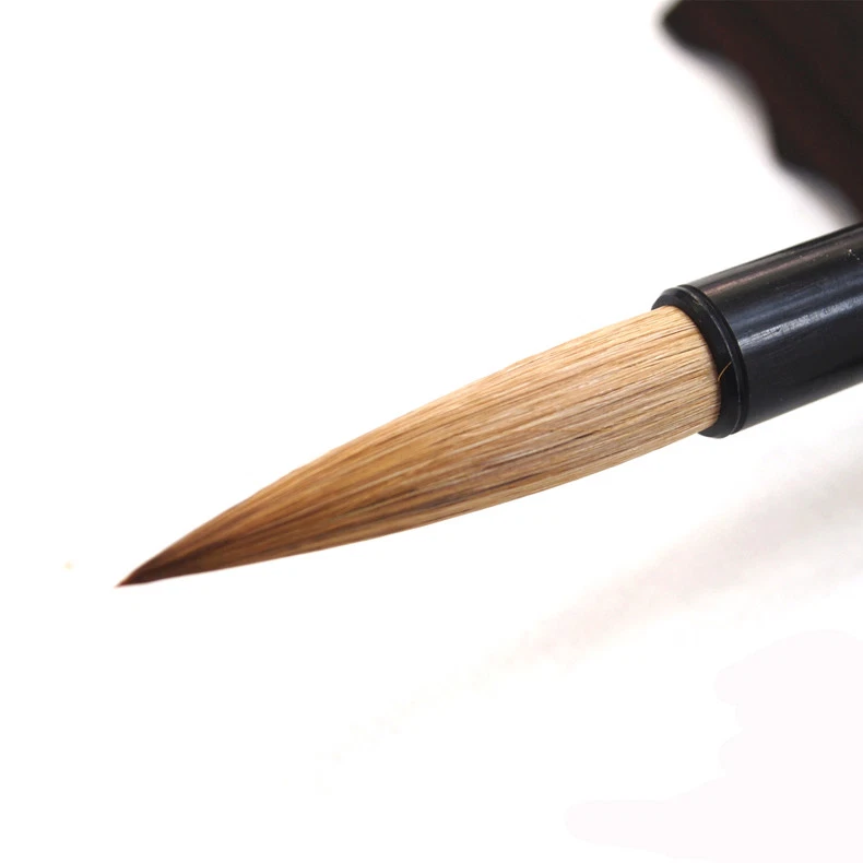 1pc Chinese Calligraphy Water Ink Painting Cursive Script Running Script Brush - Image 3 of 4