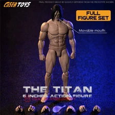 COSER TOYS Attack on Titan AD-001 Eren Jaeger 6'' inch Action Figure Body