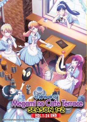 DVD Anime Megami No Cafe Terrace Season 1+2 (1-24 End) English SUB, All Region