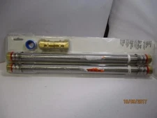 Everbilt 18" Braided Stainless Steel Water Connect Kit for 3/4" Pipe Connection