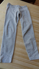 Athleta Girl Major League Mesh Tight Leggings Gray Stretch Gym Sz XLARGE 14 -