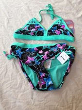 Breaking Waves Girls Twilight Sparkle Bikini Size 12 63