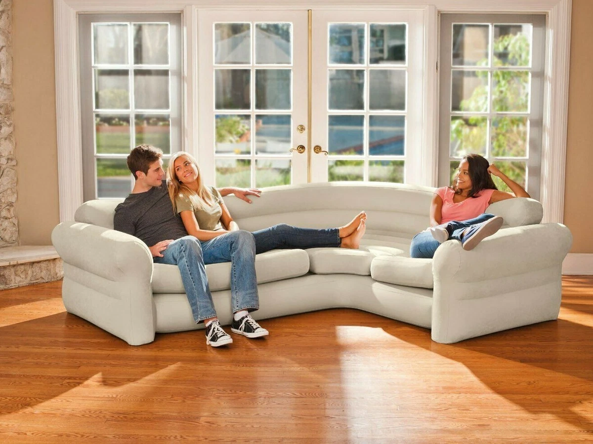Modern Bed Sleeper Sofa Couch Sectional Living Room Inflatable