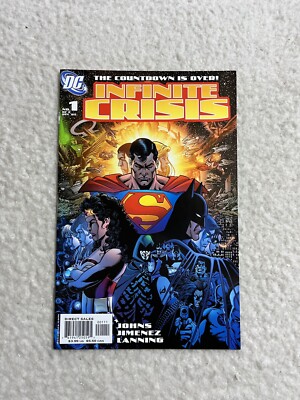 Infinite Crisis #1 Sandra Hope Variant DC Comics 2005 High Grade
