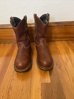 Timberland Composite Toe Western Wellington Work Boots Men's