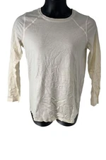 LOGO Principles by Lori Goldstein Long Sleeve Top Ivory