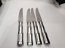 Lifetime Cutlery Japan  LCU13 Bamboo Dinner Knifes Set of 4