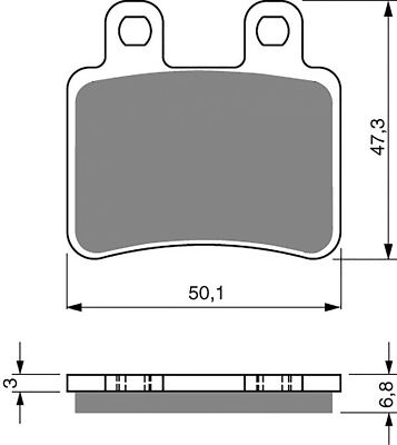 Goldfren Brake Pads AD211,FA350,SBS773,FDB2128,VD999