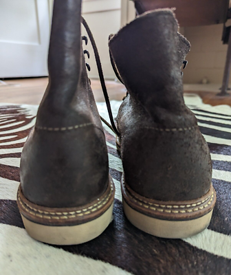 Red Wing J Crew 4573 10 D Chocolate Brown Muleskinner Made  display picture 1
