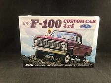 Moebius 1970 F-100 Custom Cab 4x4 Pickup 1:25 Scale Plastic Model Kit 1230 NIB
