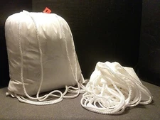 Drawstring Backpack Cinch Sack School Gym Durable Nylon Tote Bag 8 Piece Set! ⚽️