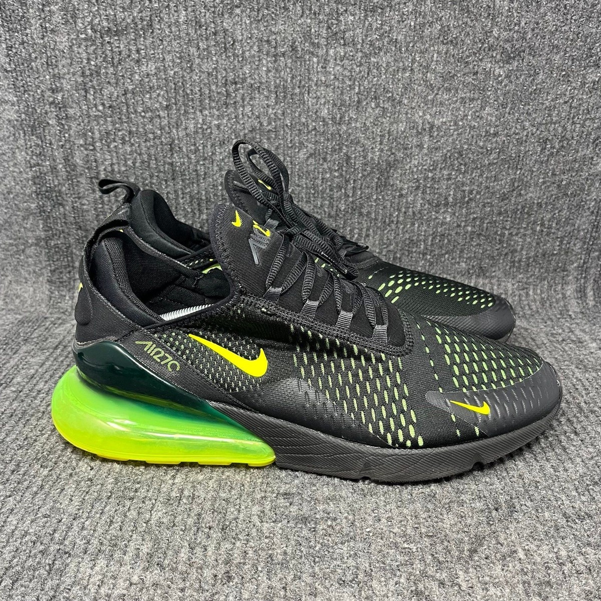 nike air max 270 black volt oil grey