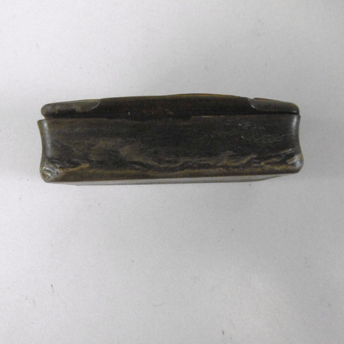 ancienne boite a priser corne religieux - Imagen 5 de 6
