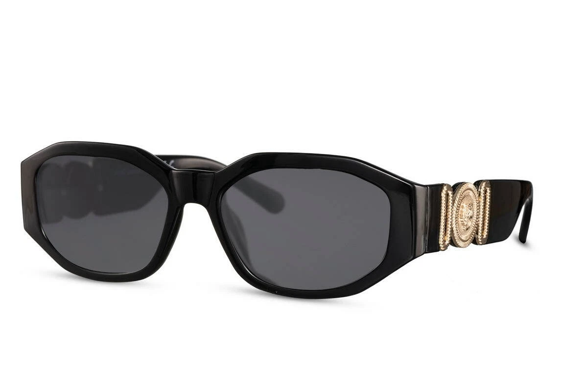 Occhiali con shop montatura nera