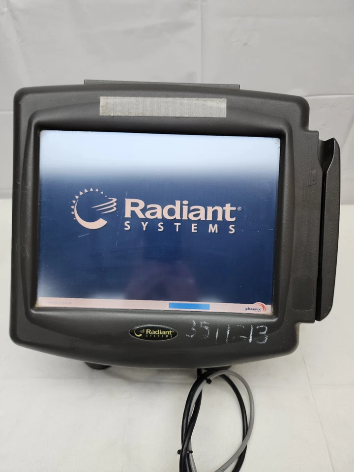 Radiant P1220 POS Touchscreen Terminal with Card Reader - Image 2 of 4
