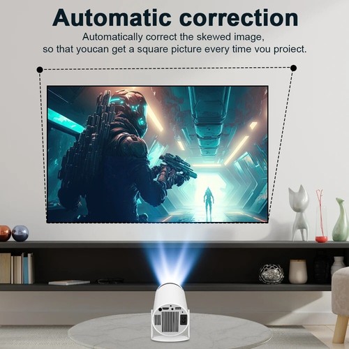 Video Projecteur 4k Magcubic 1080p - 7500 lm, Android 11, Bluetooth 5.0 ! NEUF ! - Photo 16/19