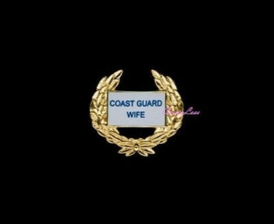 US Coast Guard Wife + a custom promo pin 