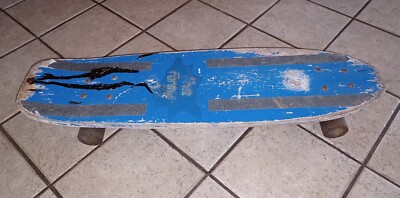 1970'S OLD Vintage California Free Former Pro Professional Wood