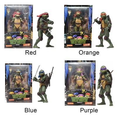 7''Ninja Turtles NECA TMNT Actionfigur Teenage Mutant bewegliches Spielzeug 1990s