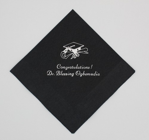 125 personalized cocktail napkins wedding baby shower birthday graduation - Picture 3 of 9