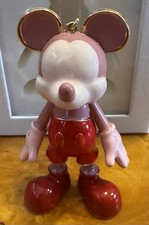 BAUBLEBAR x Disney Mickey Mouse Bag Charm Fob Key Chain Red Pink Acrylic NIB