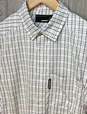 Truewerk Men’s Long Sleeve Plaid Shirt Edo Button Outdoor Performance Size Small