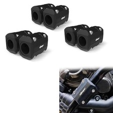 3 Pair 22mm/25mm/28mm Motorcycle Engine Guard Bumper Crash Bar Protectors,