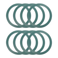 8Pcs Magnetic Adapter Ring, Magnetic Wireless Charger Conversion Kit, Green