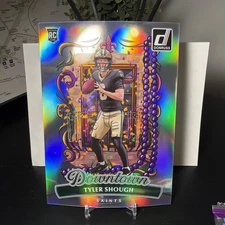 2025 Donruss Tyler Shough JUMBO Oversized Downtown New Orleans Saints
