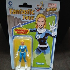 Marvel Legends INVISIBLE WOMAN Fantastic Four Retro 3.75  Figure 2021 Kenner NIB