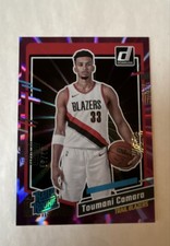 2023-24 Panini Donruss - Rated Rookie Toumani Camara #245 Holo Purple Laser /99