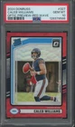 2024 Panini Donruss Optic Preview Red Wave Caleb Williams RC Gem Mint PSA 10
