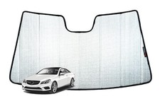 Genuine SNAPSHADES Front Windscreen Sun Shade for Mercedes-Benz E-Class Coupe...