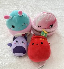 Squishmallows Mixed lot of 4 - Kelly Toys Stuffed Plush Bundle