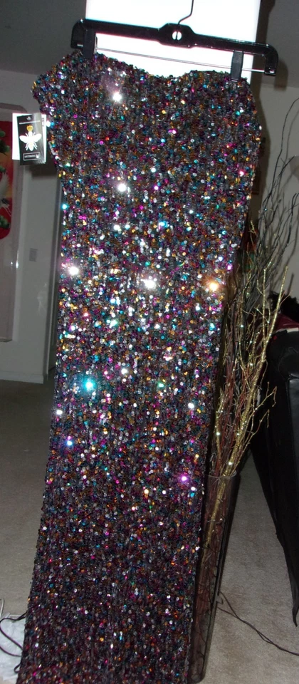 НОВЫЕ РАЗНОЦВЕТНЫЕ БРЮКИ С БЛЕСТКАМИ ОТ ANTTHONY ORIGINALS, РАЗМЕР 3 X - Изображение 3 из 3