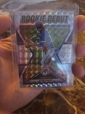 2022 Panini Mosaic Otto Lopez Silver Rookie Debut Prizm SSP Rookie Card #RD-8. rookie card picture