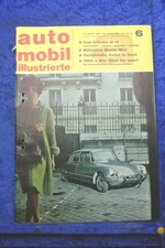 Automobil Illustrierte 6/65 GELOCHT Citroen ID 19 Tuning Ford 12M Monte Mini