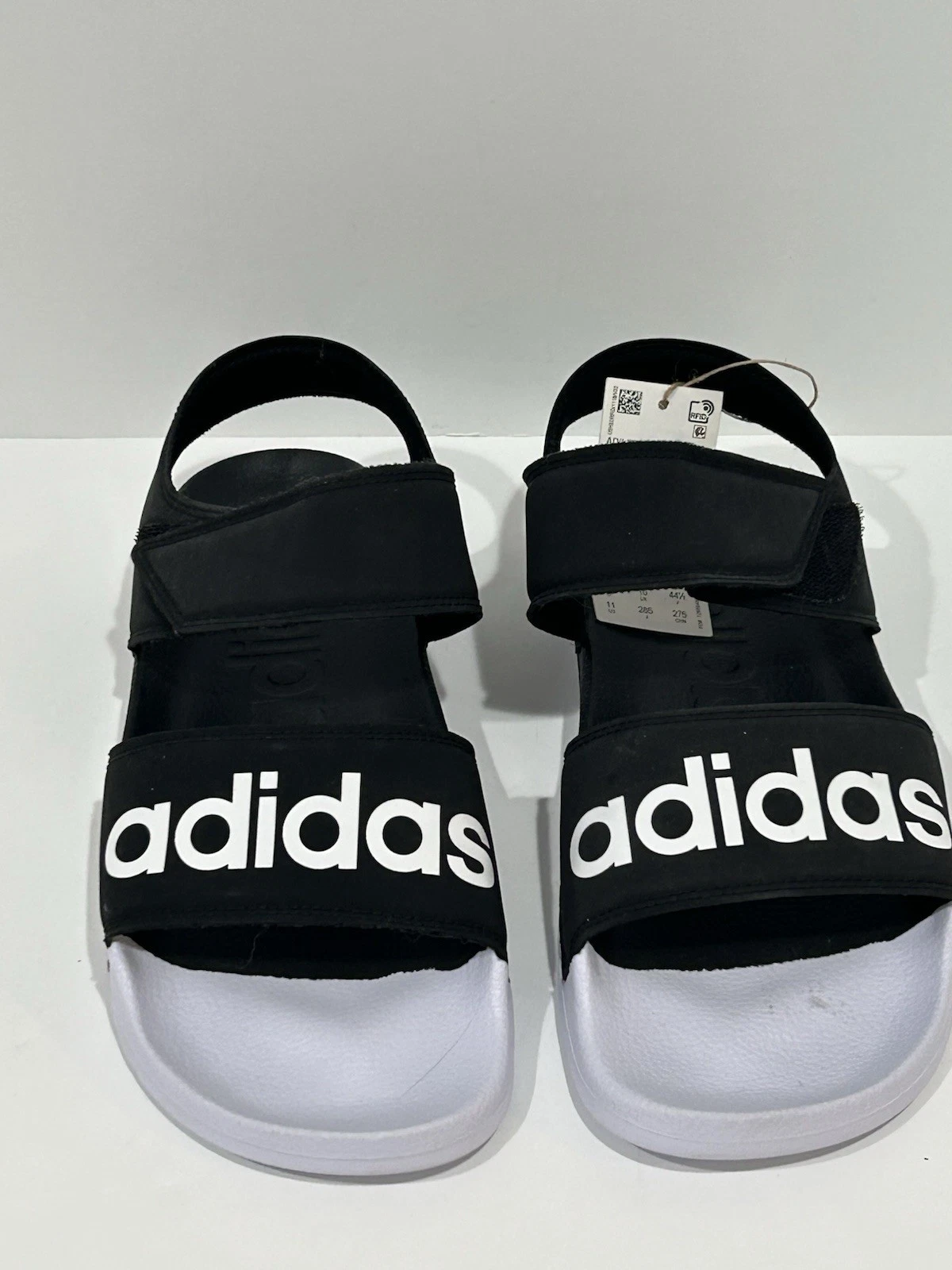 Adidas Adilette sandali unisex adulto core nero US M12 W13