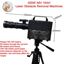 500W Laser Obstacle Removal Machines Customized Pump Source DIY Laser Working 