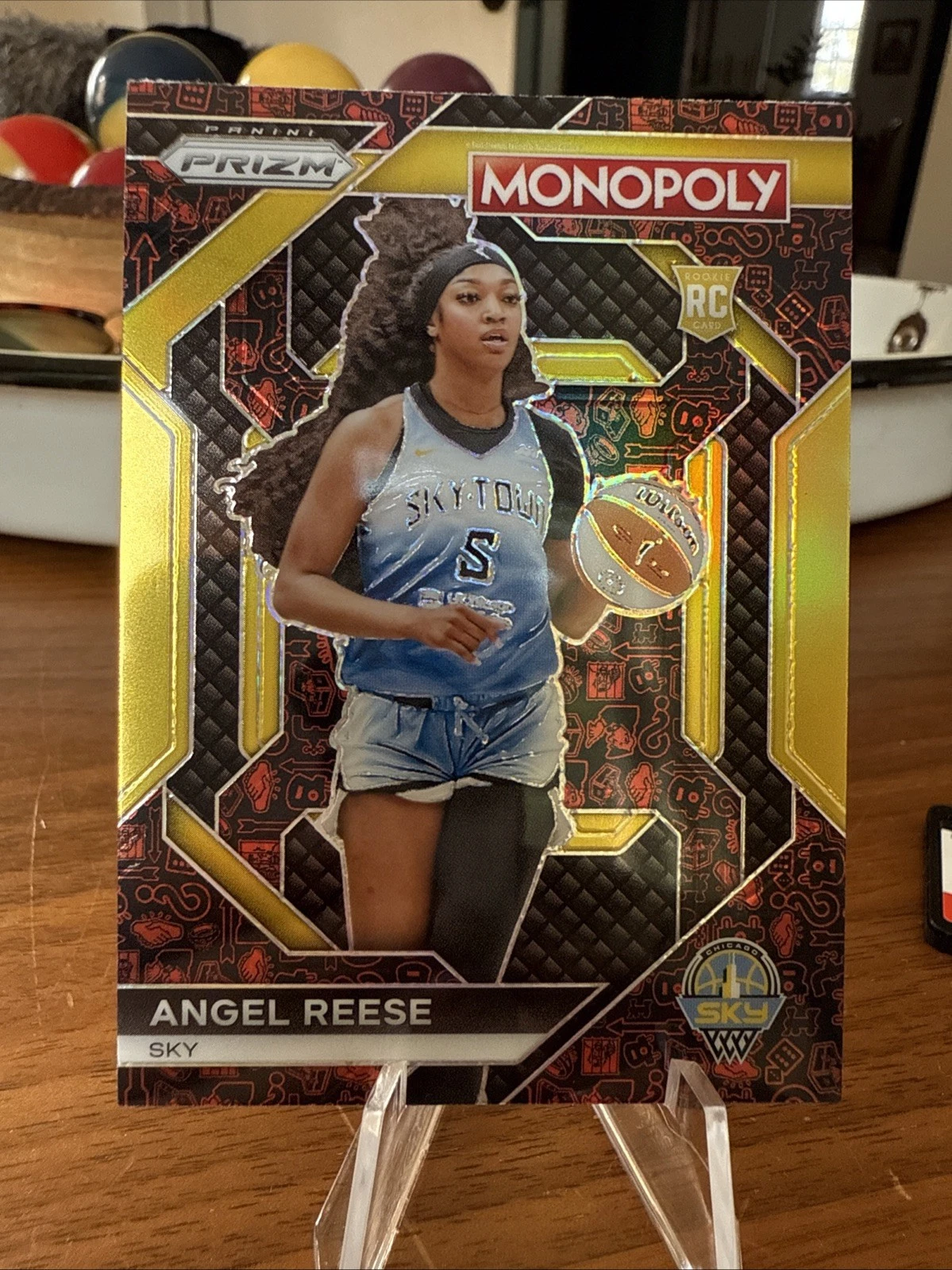 Angel Reese Red Classic Icon Rookie 2024 Panini Prizm Monopoly WNBA #WNBA16🏀🏟️